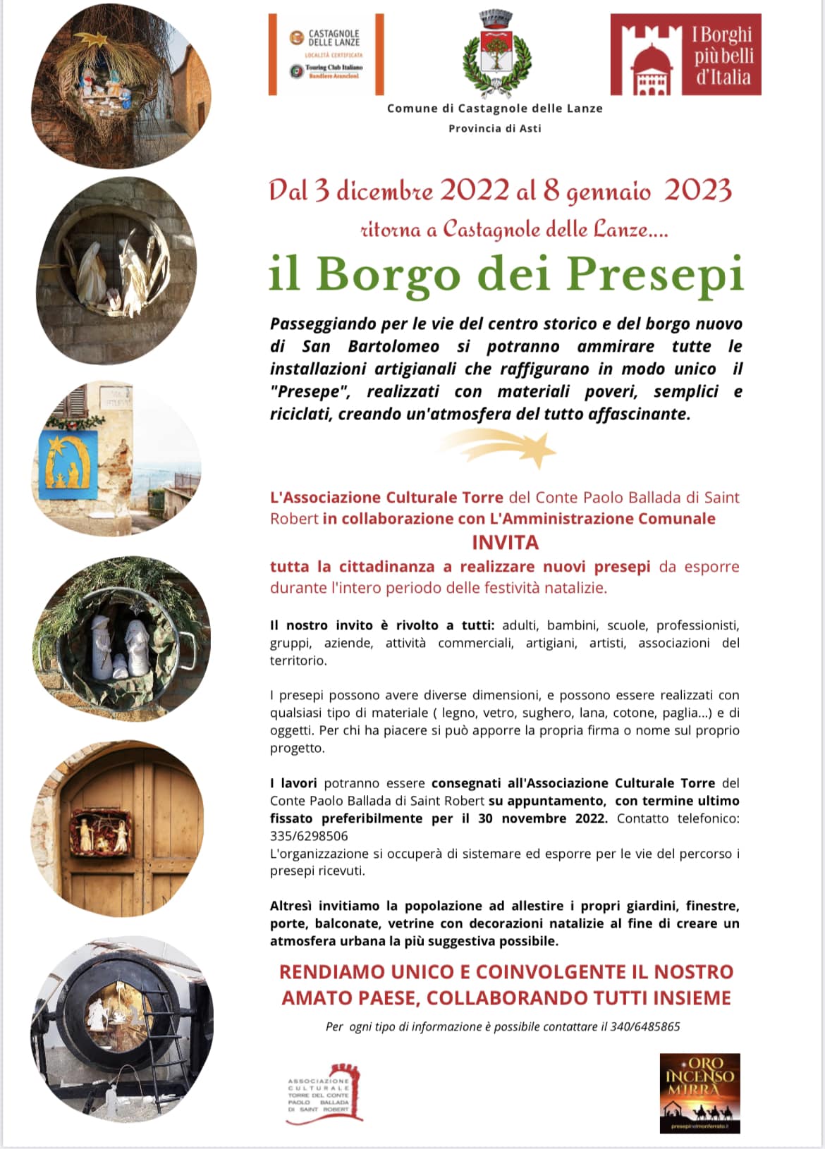Castagnole delle Lanze | Borgo dei Presepi (edizione 2022)