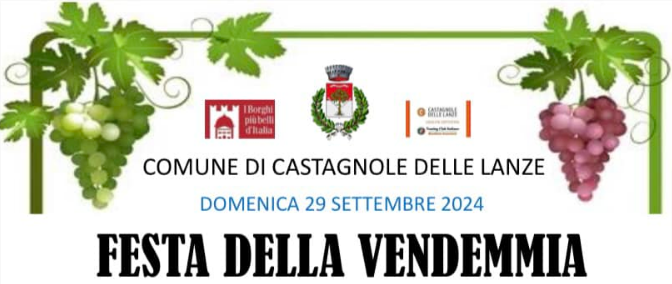 Castagnole delle Lanze | “Festa della vendemmia” (edizione 2024)