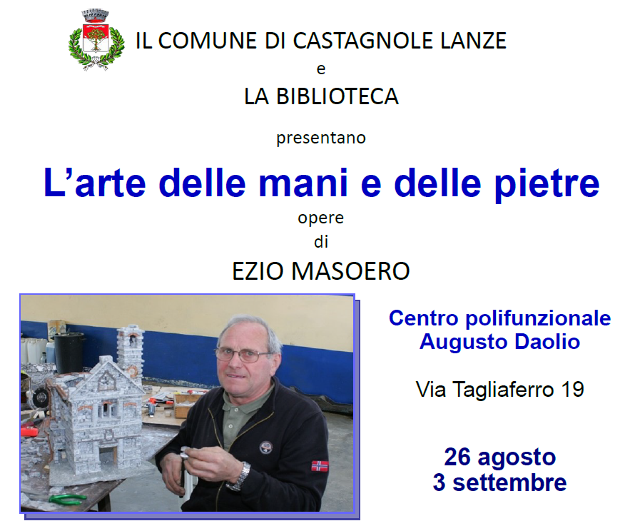 Castagnole delle Lanze | L’arte delle mani e delle pietre
