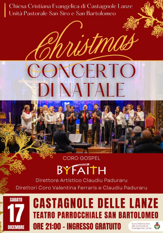Castagnole delle Lanze | Concerto di Natale del coro gospel By Faith