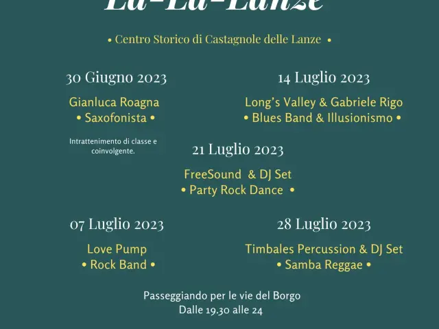 Castagnole delle Lanze | La-La-Lanze (edizione 2023)