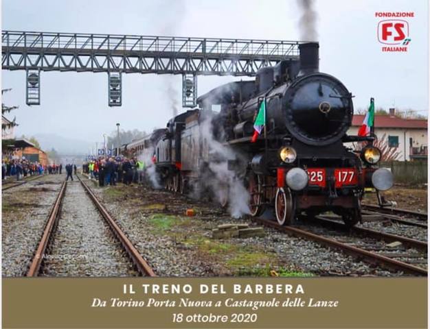 Castagnole delle Lanze | Arrivo treno storico "Il treno del Barbera"