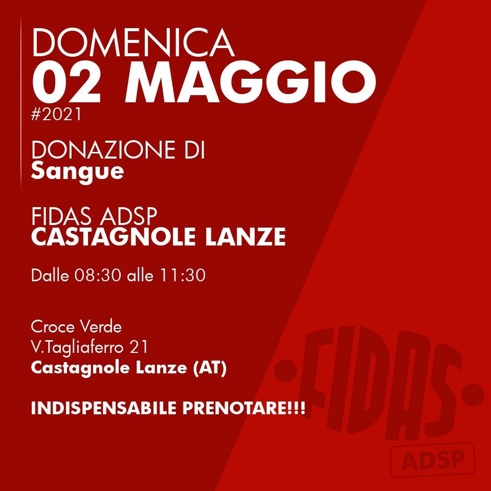 Castagnole delle Lanze | Fidas - Donazione di sangue