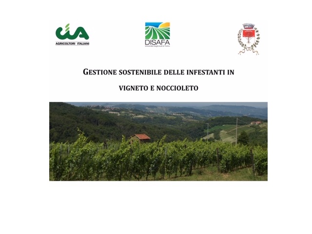 Castagnole delle Lanze | Incontro "Gestione sostenibile delle infestanti in vigneto e noccioleto"