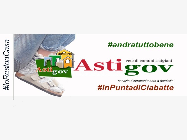 Tutti a casa e #inpuntadiciabatte: l’intrattenimento online di Astigov